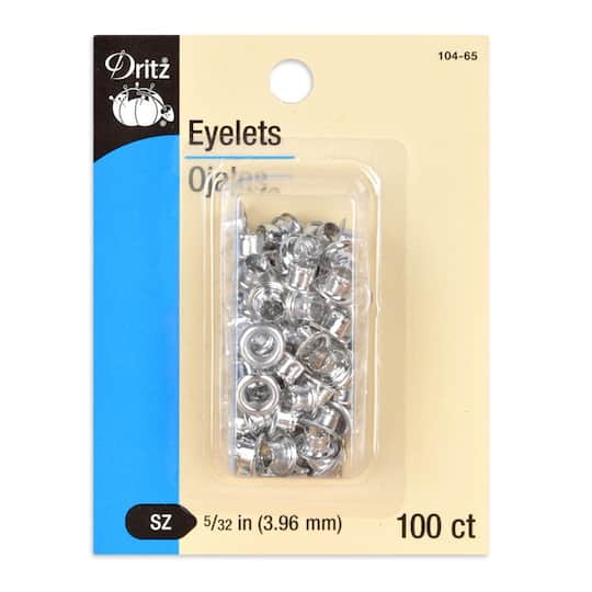 100 Nickel Eyelets